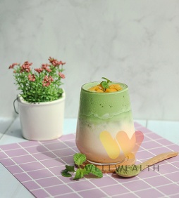 Mango Matcha Latte